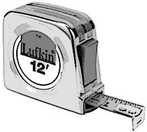 [ TAPE, MEASURING (12') - TOL-01 ]