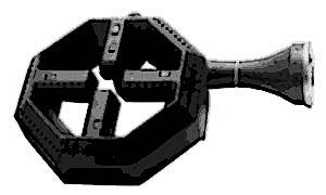 [ BURNER, TOP FRONT (ASSEMBLY) - ]