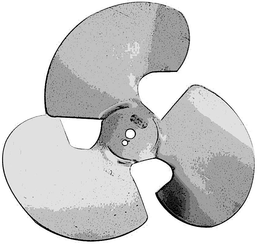 [ BLADE, EVAP FAN (7,CCW,ALUM) - ]