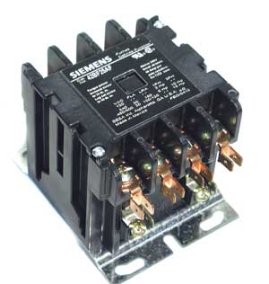 [ CONTACTOR (4 POLE,30 AMP,120V) ]
