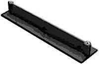 [ HANDLE, DOOR (11-1/2L,BLACK) - ]