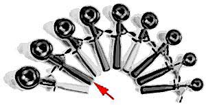 [ SCOOP, ICE CREAM (SIZE 8 GRAY) ]