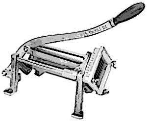 [ CUTTER, POTATO(9/32,MODEL 29)  ]