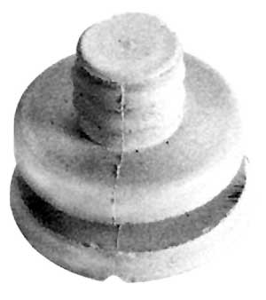 [ FOOT (RUBBER, WHITE) - ROB-012 ]