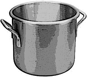 [ POT, STOCK(20 QT,12DIA,ALUM) - ]