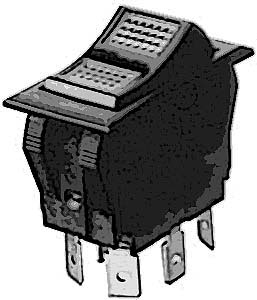 [ SWITCH, ROCKER FAN (DP3T,W/LT) ]