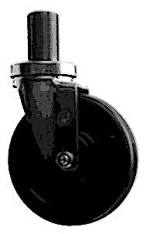 [ CASTER,STEM(5,1-3/16-12 THD) - ]