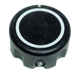 [ KNOB,GAS VALVE(BLK/GRY,D STEM) ]