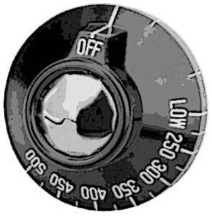 [ DIAL,GRIDDLE(LOW-250-500F,RED) ]