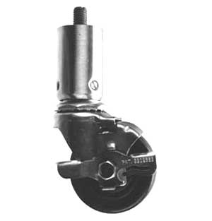 [ CASTER, STEM (3,1/2-13,W/BRK)  ]
