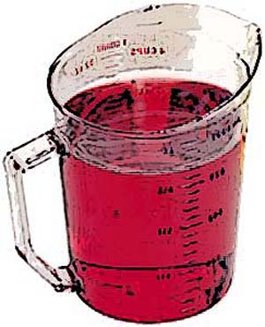 [ CUP, MEASURING (1 QT,CLR PLST) ]