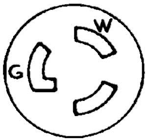 [ RECEPTACLE, LOCKING (L5-15R) - ]