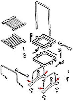 [ CAP, LEG (MODEL SKK-2) - SIL-0 ]