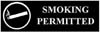 [ SIGN,SMOKING PERMITTED(WALNUT) ]