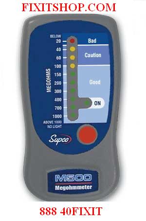 [ LED MEGOHMMETER - SUP-M500 - S ]