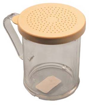 [ SHAKER (10 OZ,SALT/PEPPER LID) ]