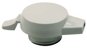 [ LID, GRAY PLST (WELDED) - SRI- ]